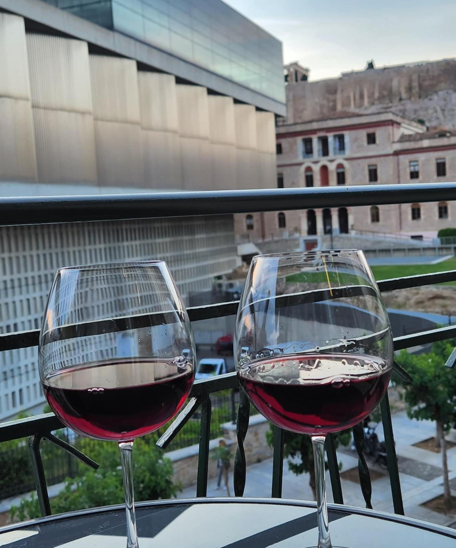 Acropolis View Modern Deluxe Suite With Balcony Atenas Exterior foto